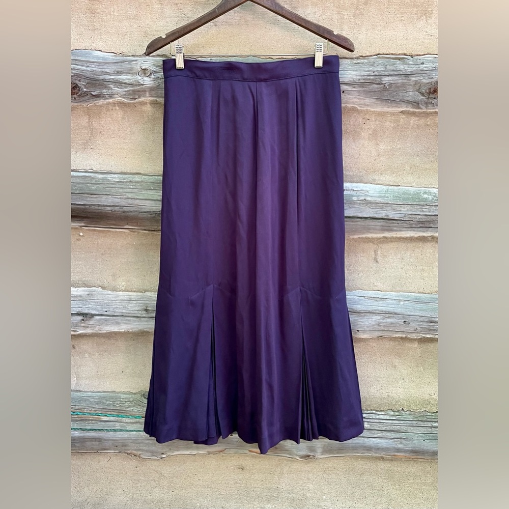 Vintage The Villager Pleated Skirt